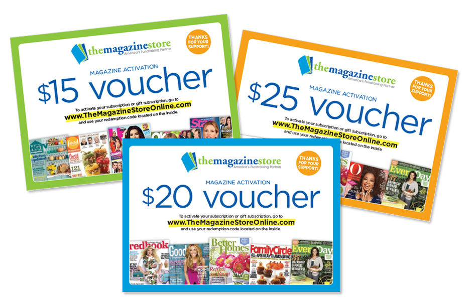 The Magazine Store Online Vouchers