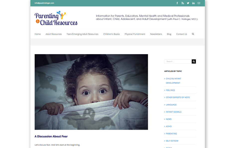 Parenting & Child Resources Website