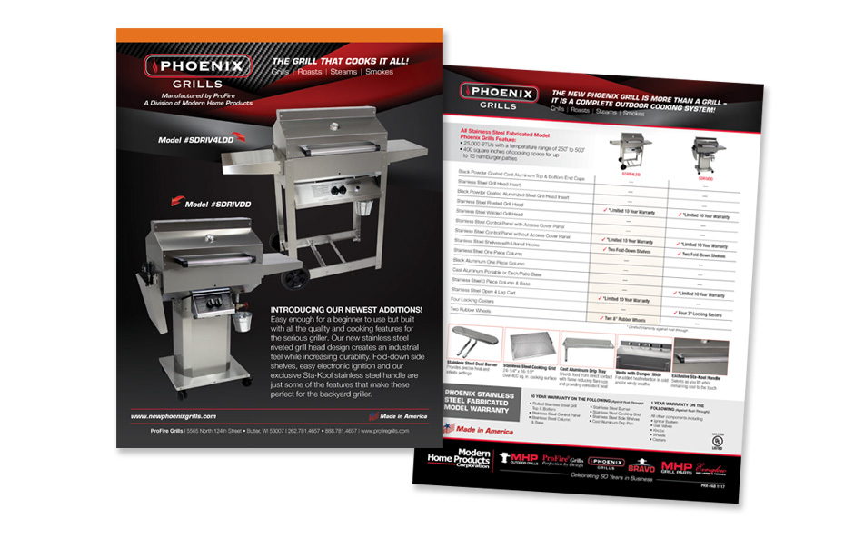 Phoenix Grills Sell Sheet